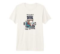 Le Village de Duval Chariot de Golf Design T-Shirt Haut de Gamme