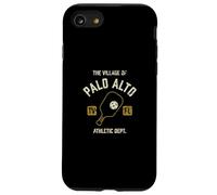 Le village de Palo Alto Pickleball Design vieilli Coque pour iPhone SE (2020) / 7 / 8