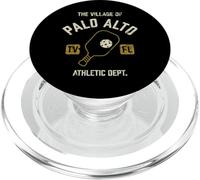Le village de Palo Alto Pickleball Design vieilli PopSockets PopGrip pour MagSafe