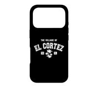 Le Village d'El Cortez - Style Classique - Motif Palmiers Coque pour iPhone 17 Pro