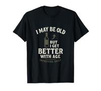 Le vin vintage est meilleur avec le graphisme rétro Age T-Shirt