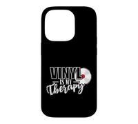 Le Vinyle est ma thérapie Coque pour iPhone 14 Pro