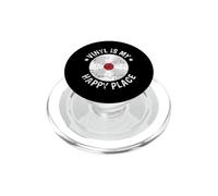 Le Vinyle est Mon Lieu de prédilection PopSockets PopGrip pour MagSafe