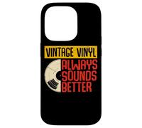 Le vinyle vintage sonne toujours mieux Coque pour iPhone 14 Pro