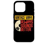 Le vinyle vintage sonne toujours mieux Coque pour iPhone 16 Pro