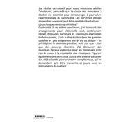 Le violoncelle : compilation eclectique de partitions à jouer seul pour adultes débutants