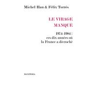 Le Virage manqué: 1974-1984 : ces dix années où la France a décroché