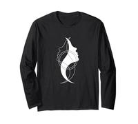 Le Visage Abstrait du minimalisme Manche Longue