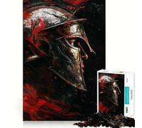Le Visage de l'armée Spartiate Puzzle de 1000 pièces pour Adolescents Jeu de logique Stimulant Détente et clarté Idée Cadeau d'anniversaire 50x75cm