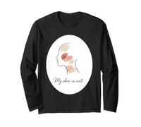 Le Vitiligo est Un Art, Une Illustration de la positivité corporelle Manche Longue