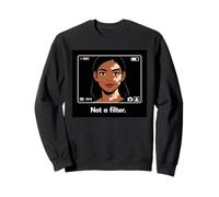 Le Vitiligo n'est Pas Une déclaration de beauté Naturelle filtrante Sweatshirt