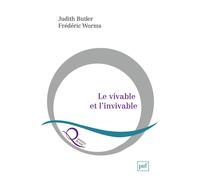 Le vivable et l'invivable - Frédéric Worms - Puf - broché - Essai
