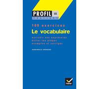 Le vocabulaire