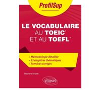 Le Vocabulaire Au Toeic Et Au Toefl