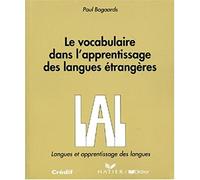 Le vocabulaire dans l'apprentissage des langues