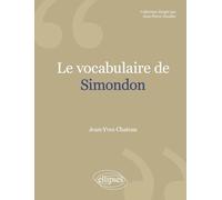 Le vocabulaire de Gilbert Simondon
