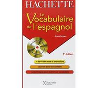 Le vocabulaire de l'espagnol – Livre avec CD – Hachette Pratique