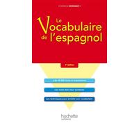 Le vocabulaire de l'espagnol CD