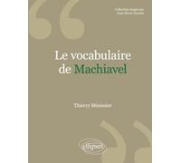 Le vocabulaire de Machiavel