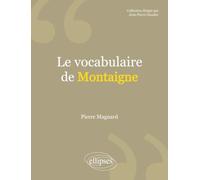 Le vocabulaire de Montaigne