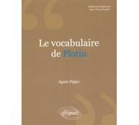 Le vocabulaire de Plotin