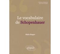Le vocabulaire de Schopenhauer