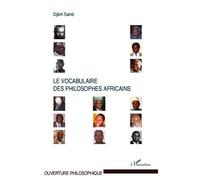 Le vocabulaire des philosophes africains - Djibril Samb - L'harmattan - broché - Essai