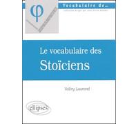 Le Vocabulaire Des Stoïciens