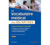 Le vocabulaire médical des AS/AP/AES