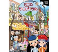 Le vol au Louvre - Charlotte Milner - Grenouille - broché - Livre-jeu