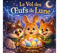 Le Vol des Œufs de Lune: Livre de Pâques pour enfants avec histoire magique illustrée en 3D, activités ludiques et aventure enchantée à vivre dès 4 ans