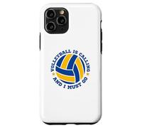 Le Volley-Ball m'appelle et Je Dois Devenir Un Joueur de Sport Amusant Coque pour iPhone 11 Pro