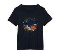 Le Volleyball, C'est la Vie : Passion Sportive pour Les Joueurs et Les Fans T-Shirt, Femme Grandes Tailles, Noir, 6X