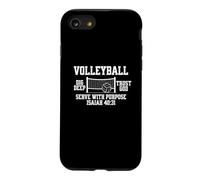 Le Volleyball chrétien Sert avec Un But Coque pour iPhone SE (2020) / 7/8