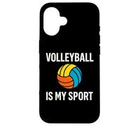 Le Volleyball est Mon athlète Graphique Sport Coque pour iPhone 16