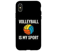 Le Volleyball est Mon athlète Graphique Sport Coque pour iPhone X/XS