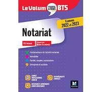 Le Volum' BTS - BTS Notariat - Révision et entraînement