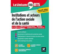 Le Volum' BTS - Institutions et acteurs de l'action sociale et de la santé - Révision