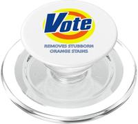Le Vote drôle de Nerdy élimine Les Taches d'orange tenaces PopSockets PopGrip pour MagSafe