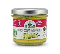 Le Voyage de Mamabé - Crème de citron confit au gingembre 105g - Vendu par unité