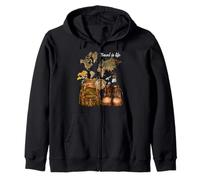 Le Voyage est la Vie pour World Traveler Essential Traveling Sweat à Capuche