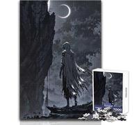 Le Voyageur au Clair de Lune - Puzzle de 1000 pièces pour Adultes - Jeu d'adresse interactif et éducatif - Idée Cadeau Originale et significative - Dimensions 38x26cm