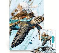 Le Voyageur Éternel des Océans Puzzle de 1000 pièces pour Adultes Jeu de réflexion Stimulant en intérieur Découpe précise Pièce d'art raffinée (38x52cm)