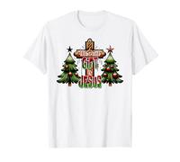 Le Vrai Cadeau est Jésus Noël crèche Que Les chrétiens adorent T-Shirt