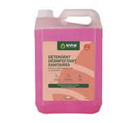 Le Vrai Détergent désinfectant sanitaire parfum fleural - Bidon 5 L