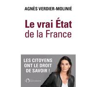 Le vrai état de la France - Agnès Verdier-Molinié - L'observatoire Eds De - broché - Essai