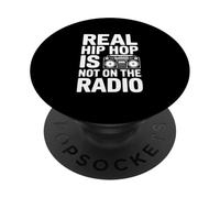 Le Vrai Hip-hop n'est Pas à la Radio PopSockets PopGrip Adhésif