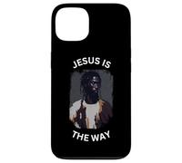 Le Vrai Jésus Noir est Le Chemin de la Foi chrétienne, de l'évangile Religieux Coque pour iPhone 13