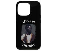 Le Vrai Jésus Noir est Le Chemin de la Foi chrétienne, de l'évangile Religieux Coque pour iPhone 13 Pro