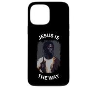 Le Vrai Jésus Noir est Le Chemin de la Foi chrétienne, de l'évangile Religieux Coque pour iPhone 13 Pro Max